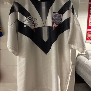 Vintage Umbro England Soccer Training Kit Size XL